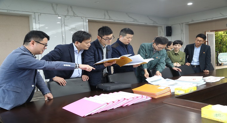 省委組織部基層黨建工作調(diào)研組蒞臨公司  公司黨委書記、總經(jīng)理朱金松作專題匯報